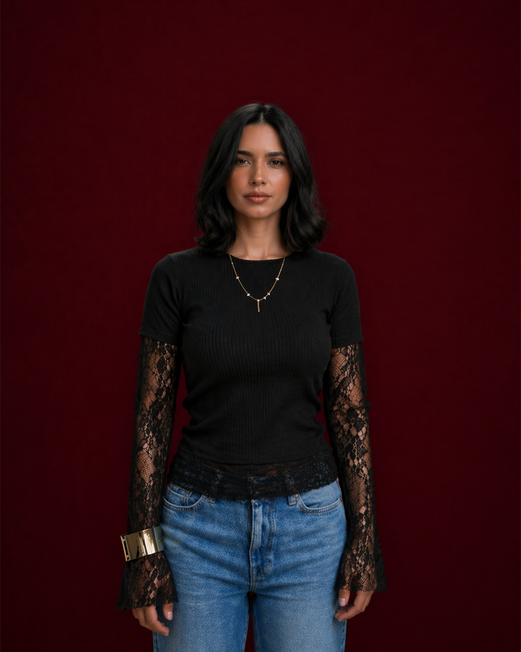Lace Whisper Top