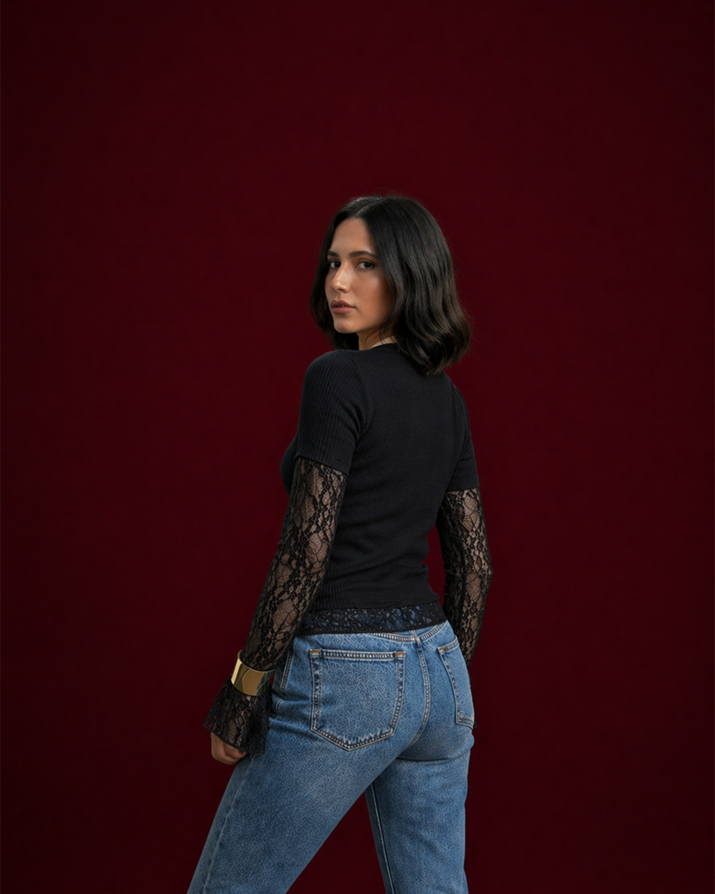 Lace Whisper Top
