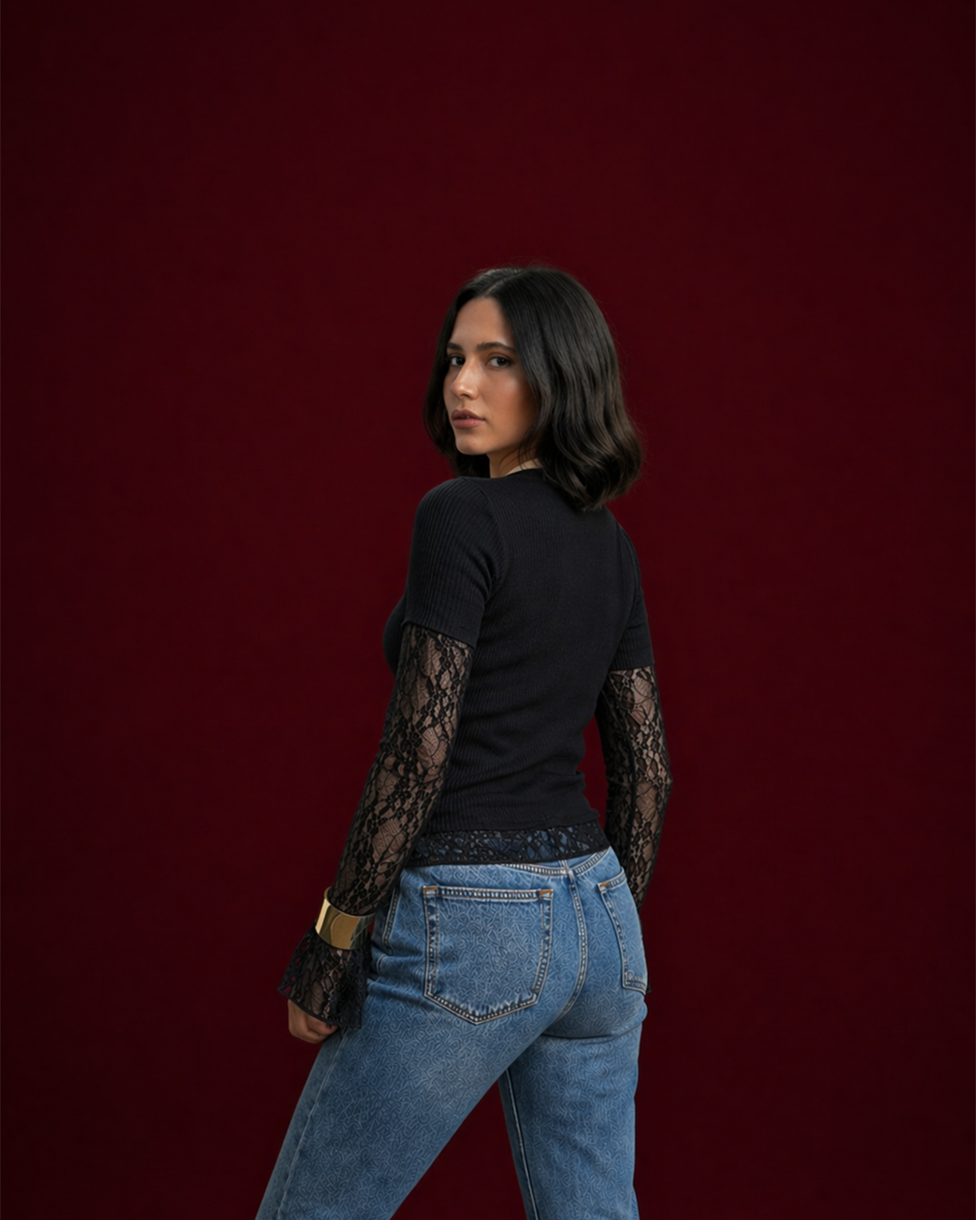 Lace Whisper Top