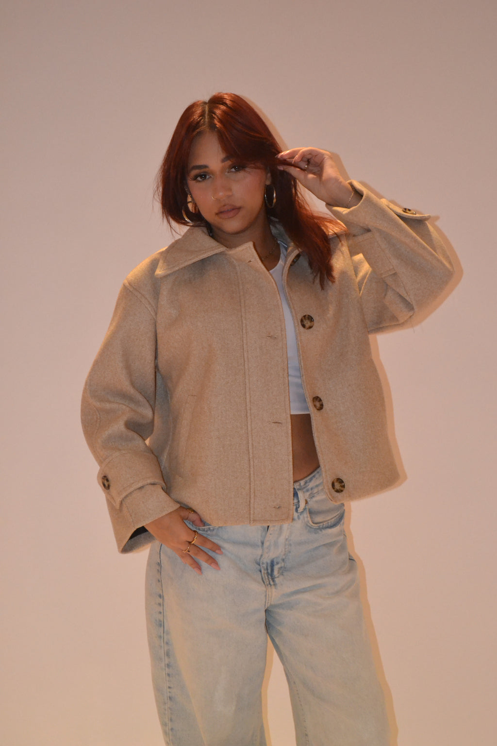 Aura Beige Jacket