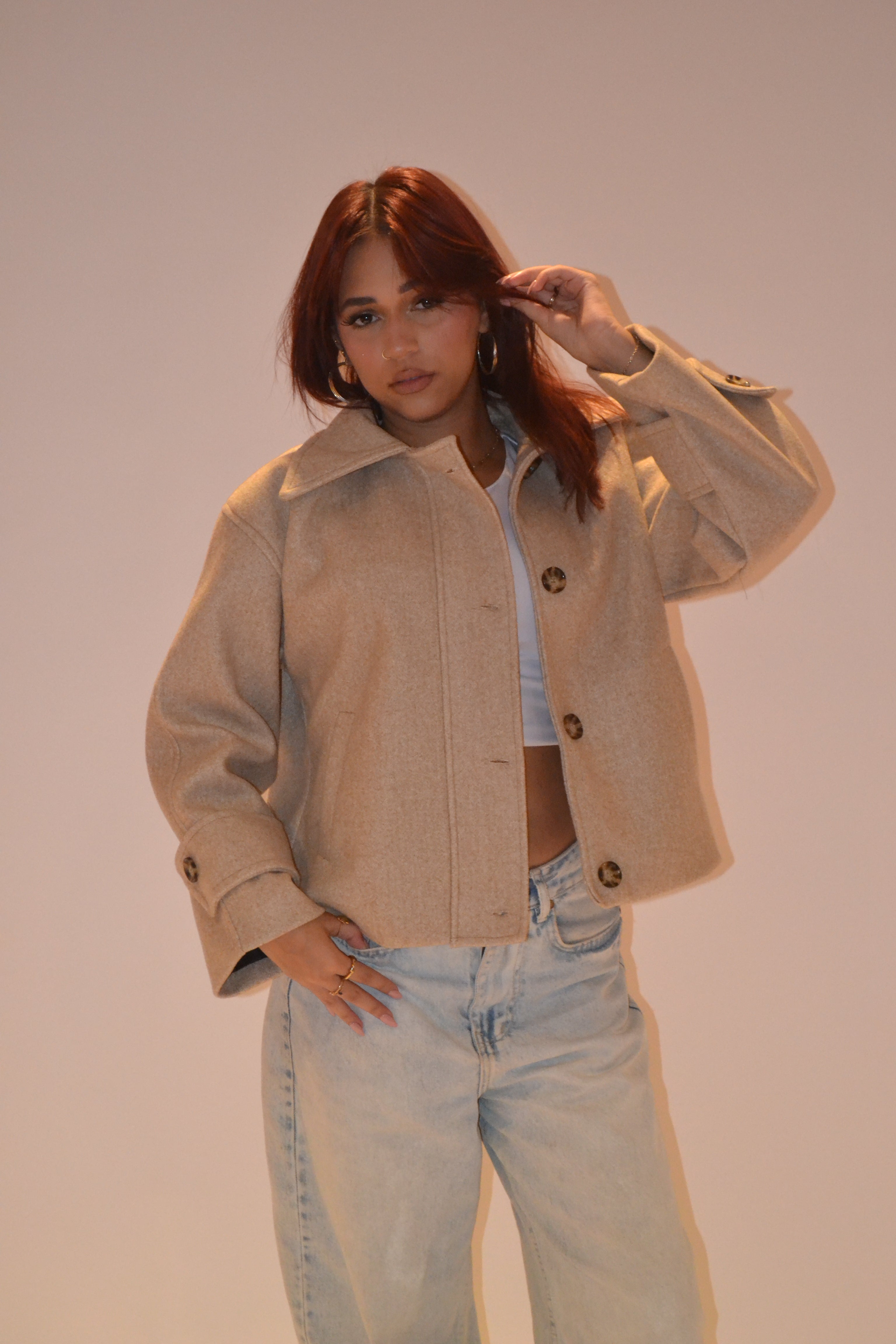 Aura Beige Jacket